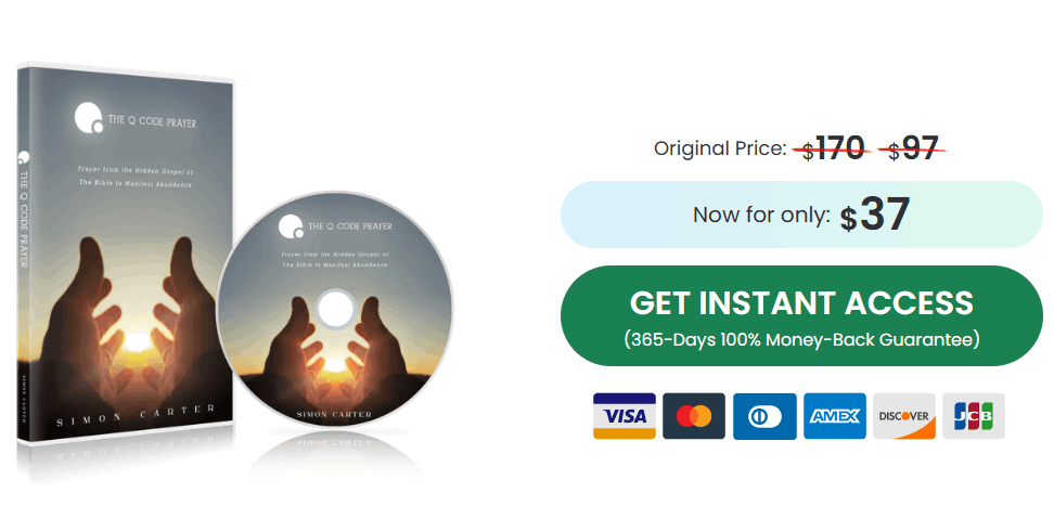 The Q Code Prayer Order page